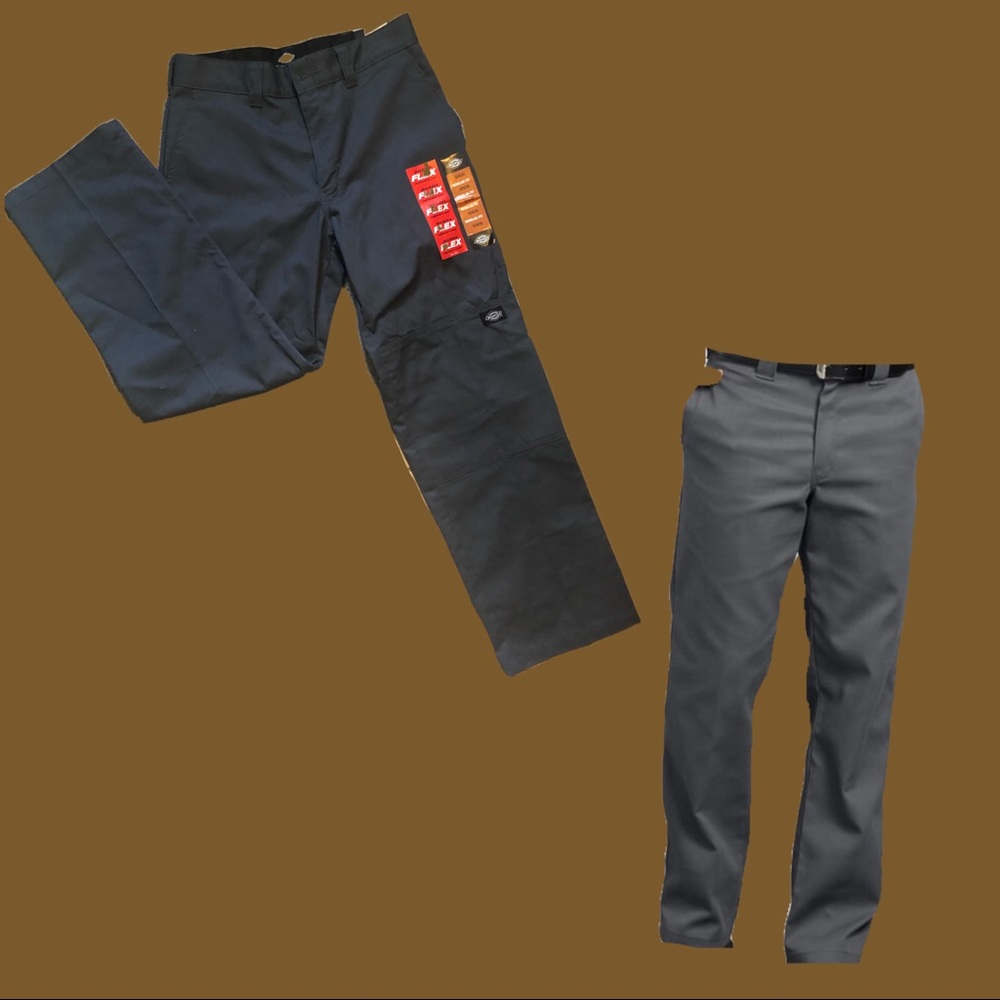 grey straight leg dickies